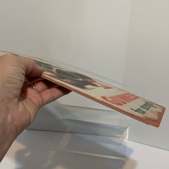 GUINNESS for Strength Sign metal 12” by 8” - Picture 8 of 12